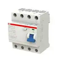 2CSF204001R1250: Circuit Breaker, RCCB, F200, 4P, 300 mA, 400 V, 25 A