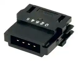 DCN4-BR4: Connector Plug, Flat Cable