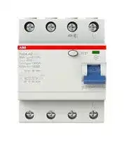 2CSF204001R1800: Circuit Breaker, RCCB, F200, 4P, 30 mA, 400 V, 80 A