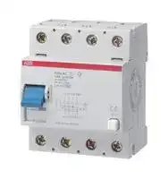 2CSF204001R1950: Circuit Breaker, RCCB, F200, 4P, 30 mA, 400 V, 125 A