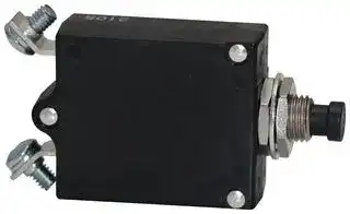 W23-X1A1G-25: Thermal Circuit Breaker, Push/Pull Actuator, W23 Series, 25 A, 1 Pole, 50 V, 240 V, Panel