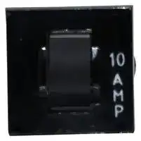 W28-XT1A-10: Thermal Circuit Breaker, Fuseholder Type, W28 Series, 10 A, 1 Pole, 32 V, 250 V, Snap In, Panel