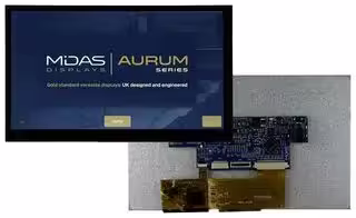 MVT-E070000C: TFT LCD, 5 to 12 V, 7 ", 800 x 480 Pixels, Landscape, RGB, 3.3V