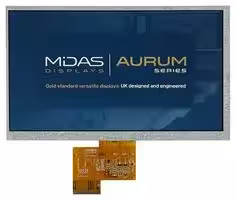 MVT-L070001: TFT LCD, 3.3 V, 7 ", 1024 x 600 Pixels, Landscape, RGB, 0.99V