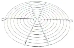 ASEN88001: Fan Finger Guard, Steel - Wire Form, 80mm Axial Fans, 105 mm