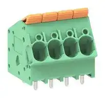 221391-0004: Wire-To-Board Terminal Block, 7.5 mm, 4 Ways, 24 AWG, 8 AWG, 3.73 mm², Push In Lock