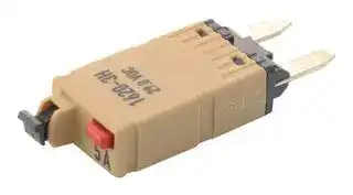 1620-3H 5A: Fuse, Automotive, Resettable, 5 A, 24 V, 13.3mm x 7mm x 37.7mm, MINI