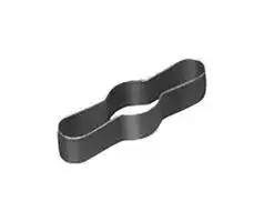 KF 5/5 TO 5: Heat Sink, Blackened, 40 K/W, TO-5, 25 mm, 15 mm, 7.9 mm