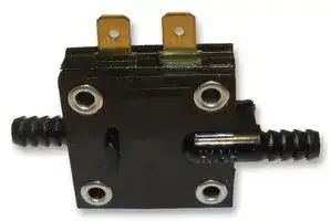 PSF100A-0.5: Pressure Switch, Dual Radial Barbed, 0.004 psi, 0.018 psi, SPST-NO, 30 V