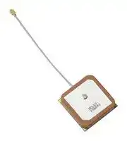 206640-0001: RF Antenna, Patch, GNSS/GPS, 1.597 to 1.607 GHz, 4.5 dBi, 50 ohm, Right Hand Circular, Adhesive