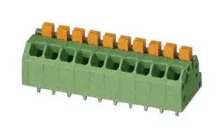 1071000: Wire-To-Board Terminal Block, 3.5 mm, 3 Ways, 24 AWG, 16 AWG, 1.5 mm², Push In