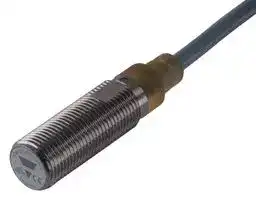 ICB12S30F04PO: Inductive Proximity Sensor, 4mm, Digital - PNP, Cylindrical M12 Thread, Brass, 2m Cable, IP67