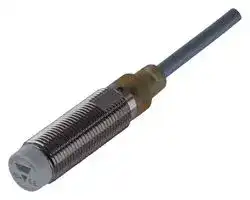 ICB12S30N04PO: Inductive Proximity Sensor, 4mm, Digital - PNP, Cylindrical M12 Thread, Brass, 2m Cable, IP67