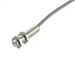 ICS08S30F02PO: Inductive Proximity Sensor, 2mm, Digital - PNP, Cylindrical M8 Thread, 304 Stainless Steel, 2m Cable