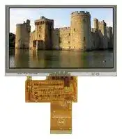 MCT043C0CW480272LML: TFT LCD, Transmissive, 4.3 ", 480 x 272 Pixels, WQVGA, Landscape, RGB, 3.3V