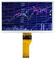 MCT070LA12W1024600LML: TFT LCD, Transmissive, 7 ", 1024 x 600 Pixels, WSVGA, Landscape, RGB, 3.3V