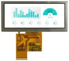 MCT046A12W800320LML: TFT LCD, Transmissive, 4.6 ", 800 x 320 Pixels, Landscape, RGB, 3.3V