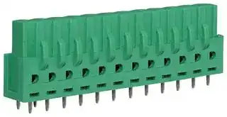 CTBP97VJ/12: Terminal Block, Socket, 5.08 mm, 12 Ways, Through Hole Vertical