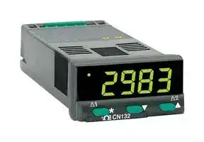CN132: Controller, Temperature/Process, Autotune, 1/32 DIN, Type B/E/J/K/R/S/T/RTD, 0 to 50 °C