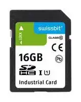 SFSD016GL1AS1TO-E-QG-221-STD: Flash Memory Card, SLC, SDHC Card, 16 GB, Class 10, UHS-I U3, V30