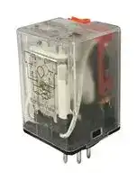 RCP11003230VAC: Power Relay, 11 Pin, 3PDT, 230 VAC, 10 A, RCP Series, Socket, Non Latching
