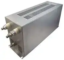 130BCF6R: Power Line Filter, RFI Filter, General Purpose, 277 VAC, 130 A, Three Phase, 2 Stage, Chassis Mount