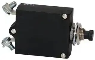 W23-X1A1G-7.50: Thermal Circuit Breaker, Push/Pull Actuator, W23 Series, 7.5 A, 1 Pole, 50 V, 240 V, Panel
