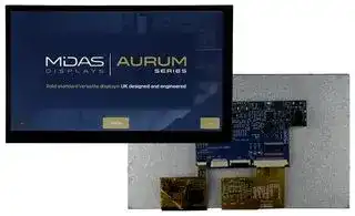 MVT-E070001C: TFT LCD, 5 to 12 V, 7 ", 1024 x 600 Pixels, Landscape, RGB, 3.3V