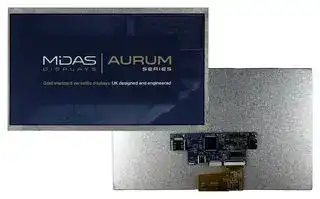 MVT-H101000: TFT LCD, 5 to 12 V, 10.1 ", 1024 x 600 Pixels, Landscape, RGB, 3.3V