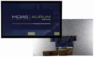 MVT-E101000C: TFT LCD, 5 to 12 V, 10.1 ", 1024 x 600 Pixels, Landscape, RGB, 3.3V