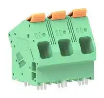 224933-0003: Wire-To-Board Terminal Block, 15 mm, 3 Ways, 18 AWG, 4 AWG, 5.89 mm², Push In Lock