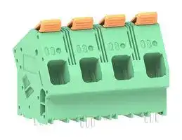 224934-0004: Wire-To-Board Terminal Block, 15 mm, 4 Ways, 18 AWG, 4 AWG, 5.89 mm², Push In Lock