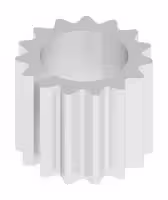 SKK 510 TO 5: Heat Sink, 44 K/W, TO-5, 12.7 mm, 10 mm, 12.7 mm
