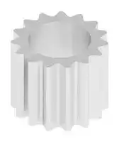 SKK 510 TO 5: Heat Sink, 44 K/W, TO-5, 12.7 mm, 10 mm, 12.7 mm