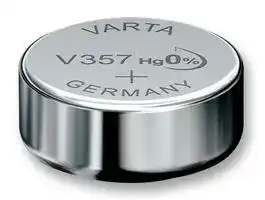 20357101501: Battery, Mercury Free, Primary Silver, Single Cell, 1.55 V, Silver Oxide, 145 mAh, Pressure Contact