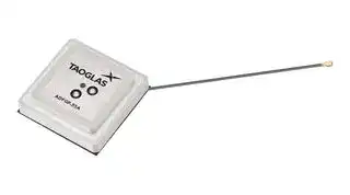 ADFGP.55A.07.0100C: RF Antenna, 1.603GHz, Right Hand Circular, 2.36dBi, MHFHT / I-Pex Connector, ADFGP.55A Series