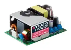 TPI 100-112A-J: AC/DC Open Frame Power Supply (PSU), ITE, 1 Output, 100 W, 85V AC to 264V AC, Adjustable, Fixed