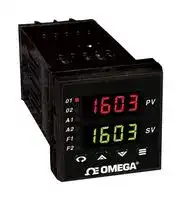 CN8202-DC1-DC2-C4: Controller, Temperature/Process, Universal, Ramp/Soak, 1/16 DIN, B/C/E/J/K/N/R/S/T/RTD, 0 to 55 °C