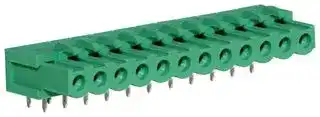 CTBP97HJ/12: Terminal Block, Socket, 5.08 mm, 12 Ways, Through Hole Right Angle
