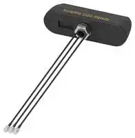 L001268-02: RF Antenna, 3.3GHz to 3.8GHz, 6dBi, 50ohm, 20W, 2 VSWR, Linear, Stud Mount / SMA Connector