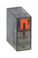 HR502CA024: Power Relay, DPDT, 24 VAC, 8 A, HR502C Series, Through Hole, Non Latching