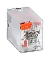 HR604CA024: Power Relay, 4PDT, 24 VAC, 5 A, HR604C Series, DIN Rail, Non Latching