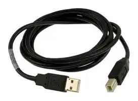 1487586-3: USB Cable, Type A Plug to Type B Plug, 162 mm, 6.3 ", USB 2.0, White