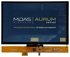 MVT-L101001C: TFT LCD, 3.3 V, 10.1 ", 1280 x 800 Pixels, Landscape, RGB, 0.99V