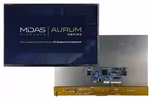 MVT-H101001: TFT LCD, 5 to 12 V, 10.1 ", 1280 x 800 Pixels, Landscape, RGB, 3.3V