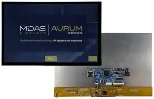 MVT-H101001C: TFT LCD, 5 to 12 V, 10.1 ", 1280 x 800 Pixels, Landscape, RGB, 3.3V
