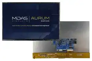MVT-E101001: TFT LCD, 5 to 12 V, 10.1 ", 1280 x 800 Pixels, Landscape, RGB, 3.3V