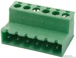 1786213: Pluggable Terminal Block, 5.08 mm, 6 Ways, 24 AWG, 12 AWG, 2.5 mm², Screw