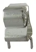 01020071Z: Fuseholder, Clip, PCB Mount, 15A, 1/4", Solder, Through Hole, Brass, Silver Plated