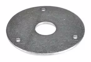 AC1305: Mounting Flange, AC1301-M and AC1303-M 80mm Mounting Gland, Steel, Nickel Plated